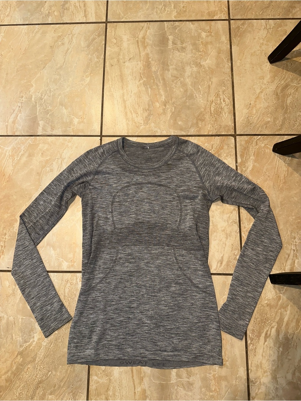 Gray Lululemon Swiftly Tech Long Sleeve Size 10
